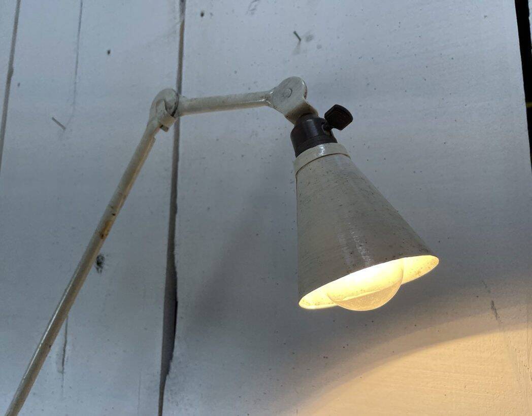 Lampe Gras Ravel n°201 ivory patina