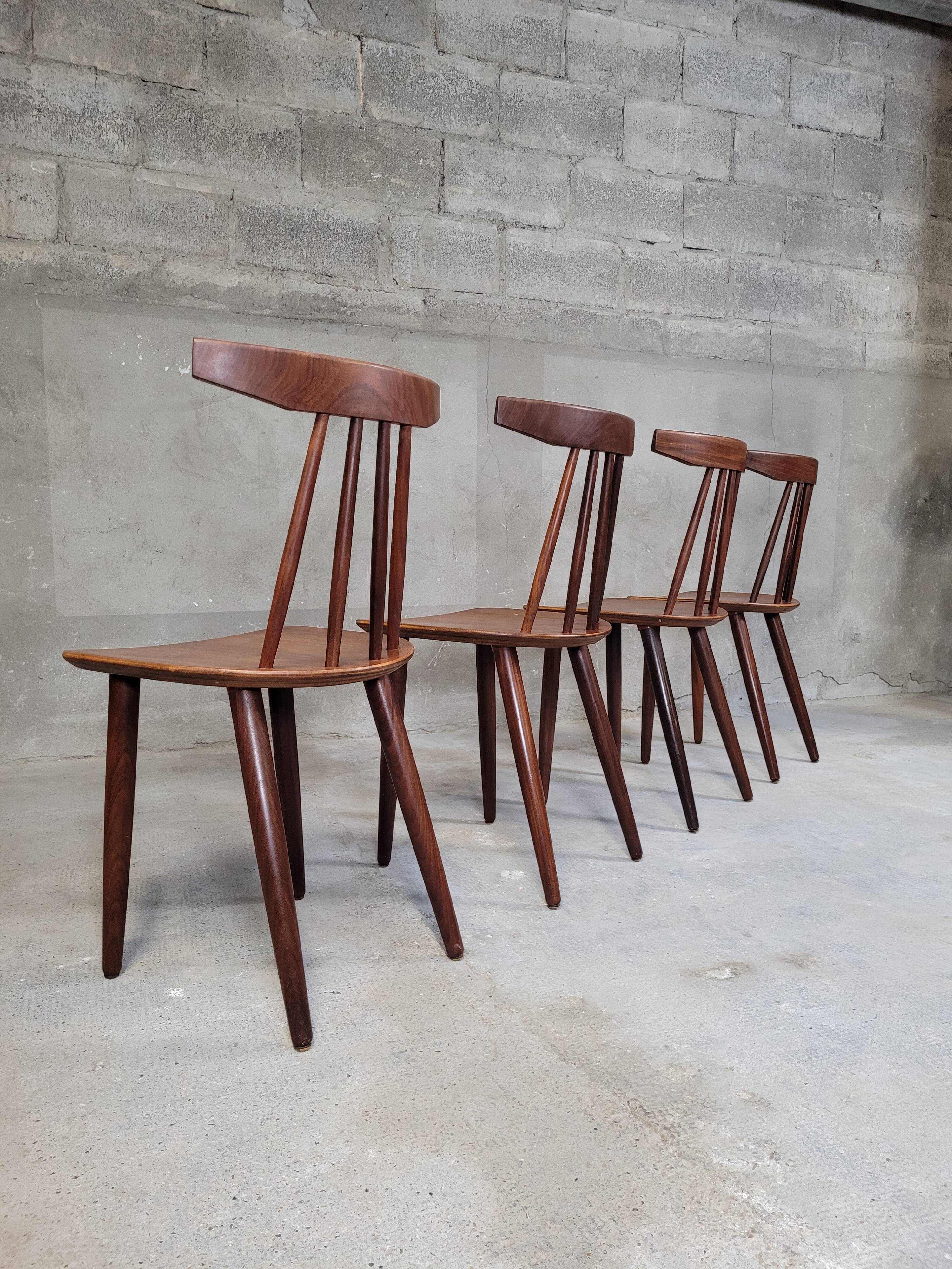 Chairs Poul Volther Denmark 1960