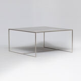 Rodolfo Dordoni ‘duchamp’ metal coffee table for Minotti