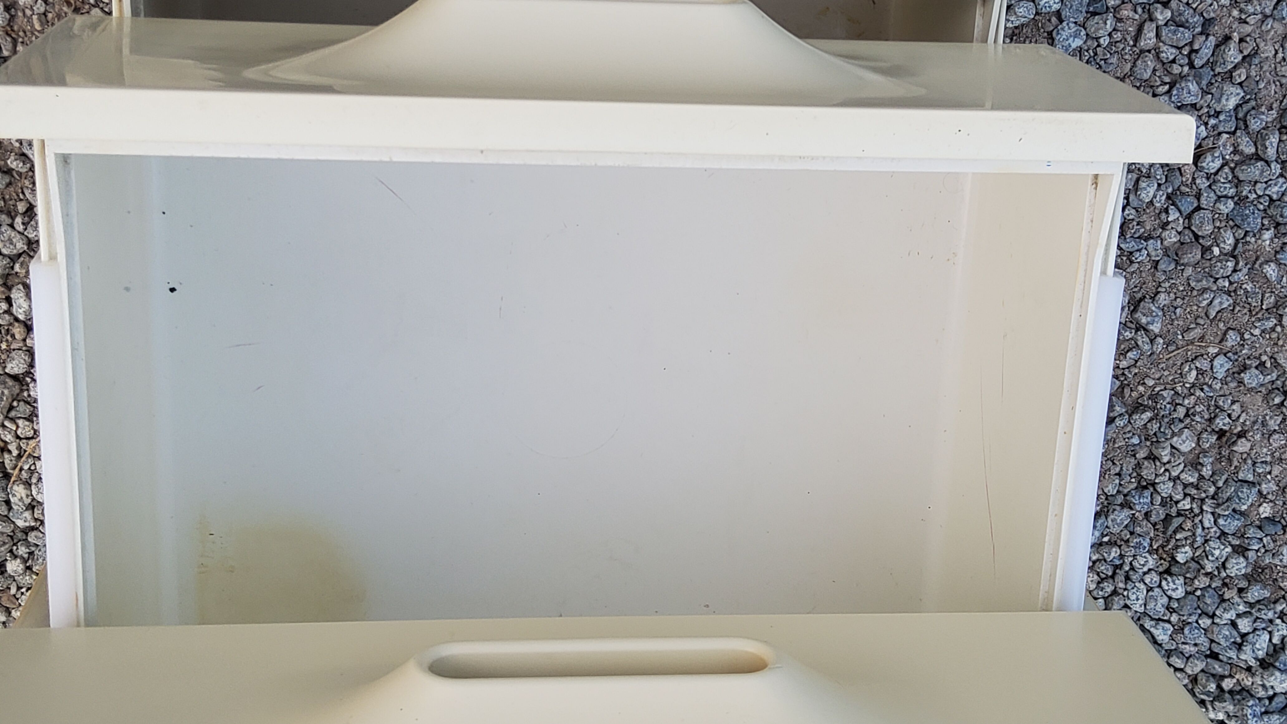 Marc Held chest of drawers in plastic from the 70s