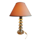 Iconic Carl Fagerlund x Orrefors lamp – cut glass, 1960s