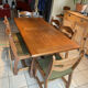 Neoclassical style farmhouse table dlg Guillerme et chambron 60/70