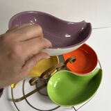 Compartmentalized appetizer dish