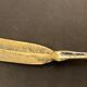 Paper cup or old bronze letter opener, eagle claw shape