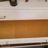 Vintage chest of drawers compass feet