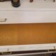 Commode vintage pieds compas