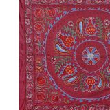 Hand knotted rug, vintage Turkish rug 94x189 cm