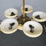 Art Nouveau Chandeiler, 1920s