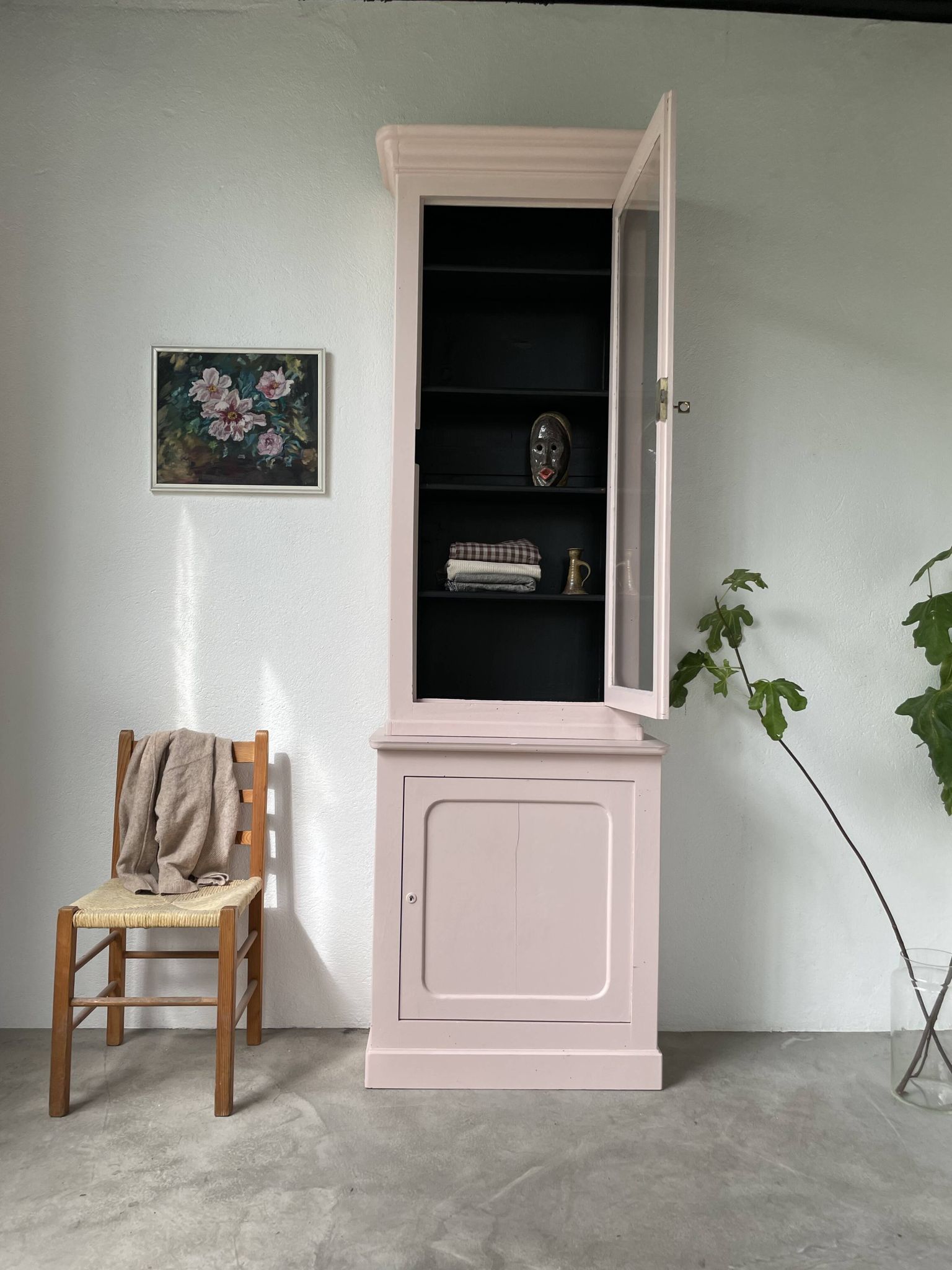 Toile huile sur bois fleurs
