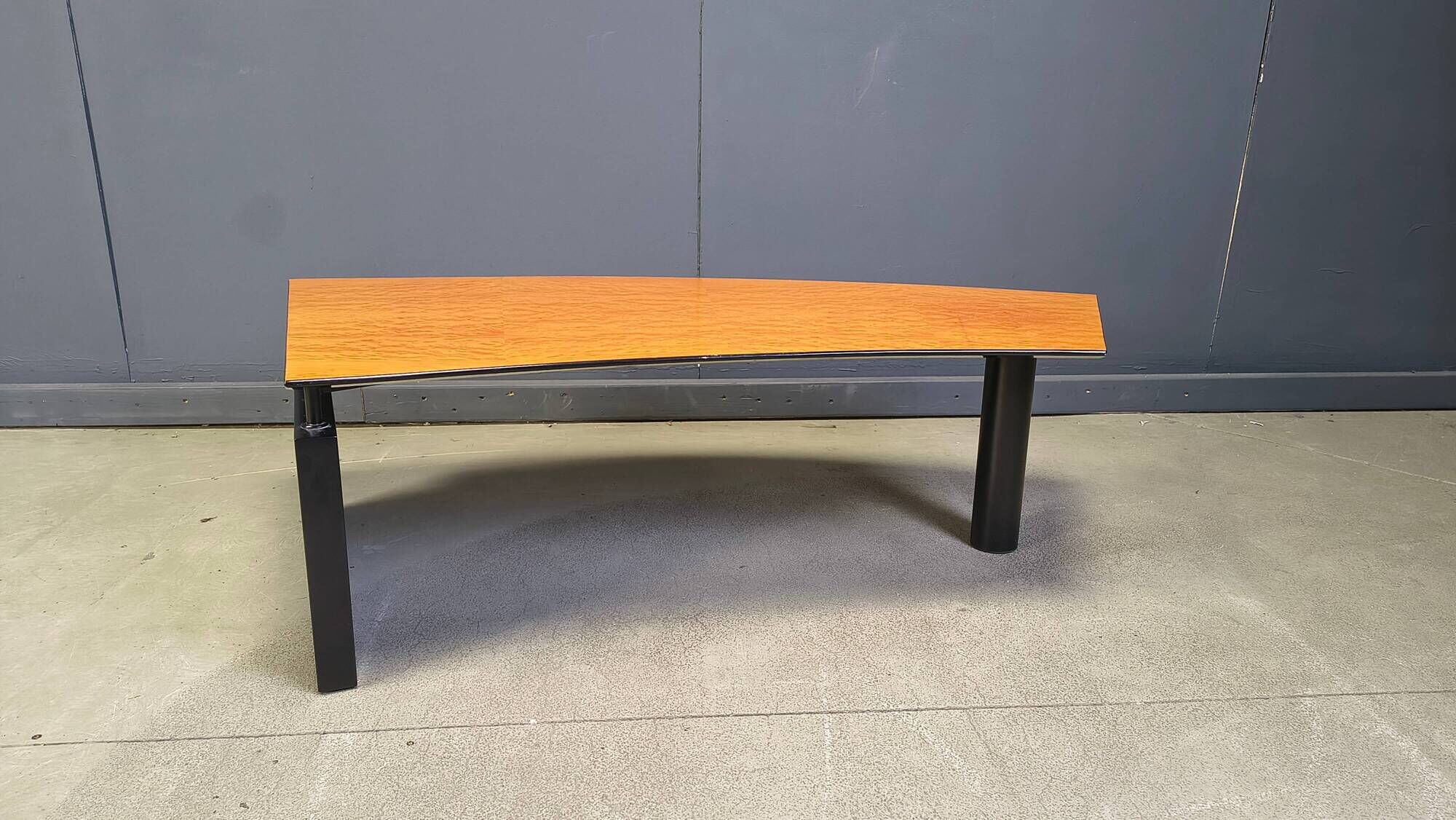 Burl wood coffee table by Cattelan Italy, 1990s