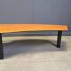 Burl wood coffee table by Cattelan Italy, 1990s