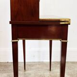 Bonheur du jour in louis xvi mahogany from the 19th century