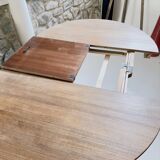 Danish table and chair by Hans Holsen distributed by Rem Rojle