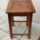 Paire tabouret en bois vintage époque reconstruction année 40 50
