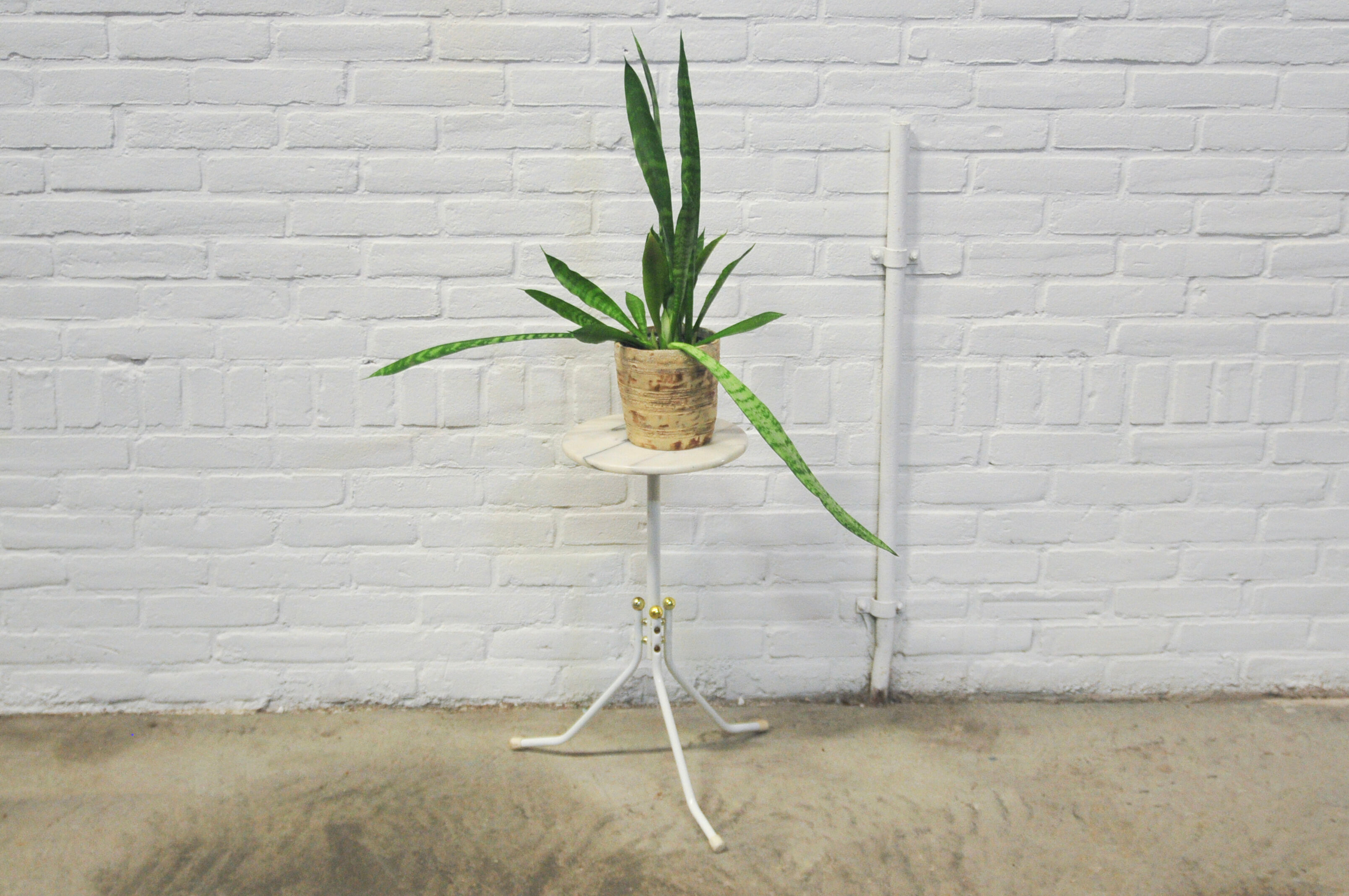 marble plant table
