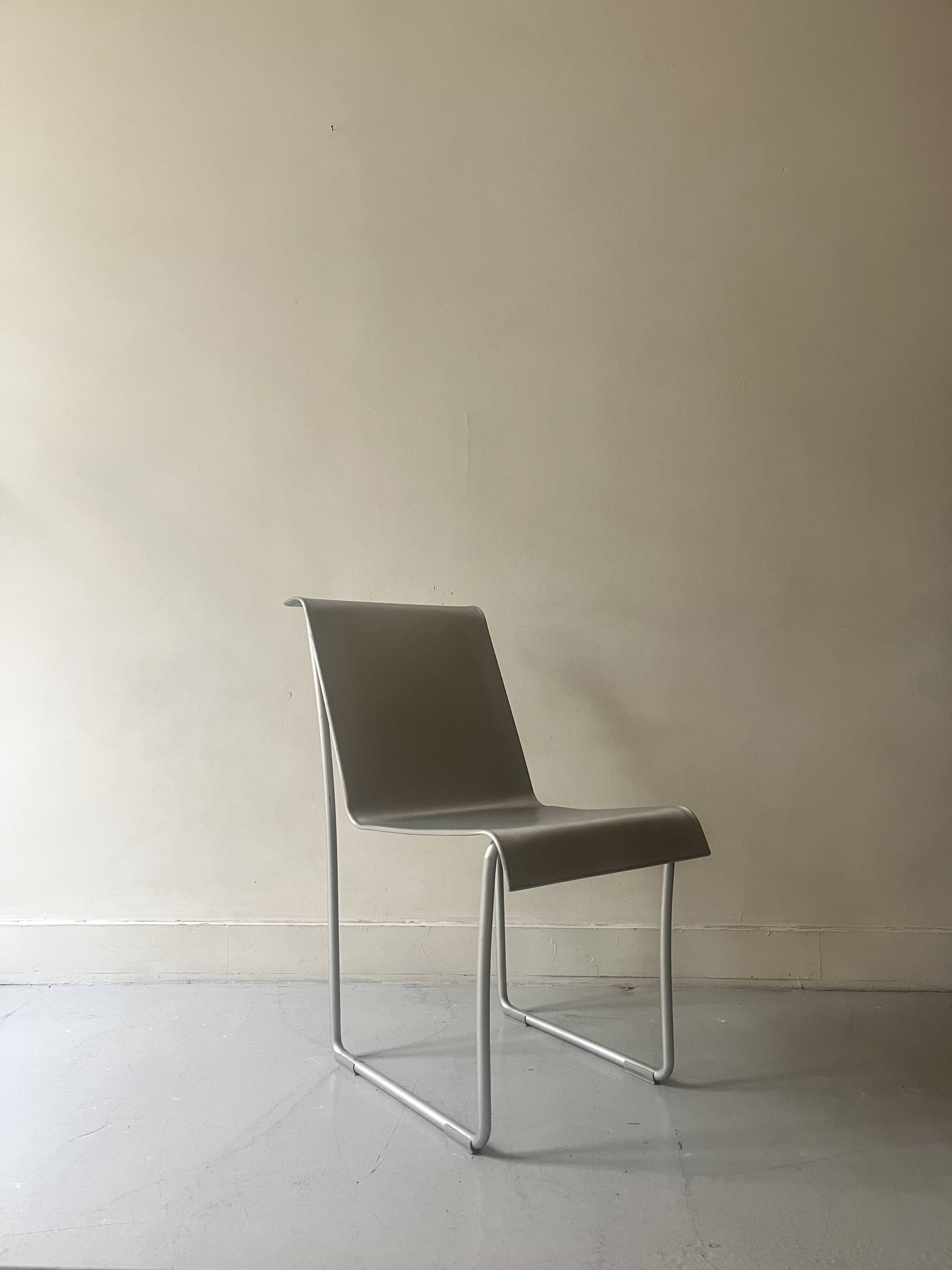 SUPERLIGHT chrome metal chair by Frank Gerhy, Edition Emeco USA