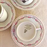 Art Deco porcelain coffee set - Ch. Ahrenfeldt - la maîtrise