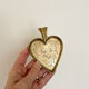 Vintage brass ashtray
