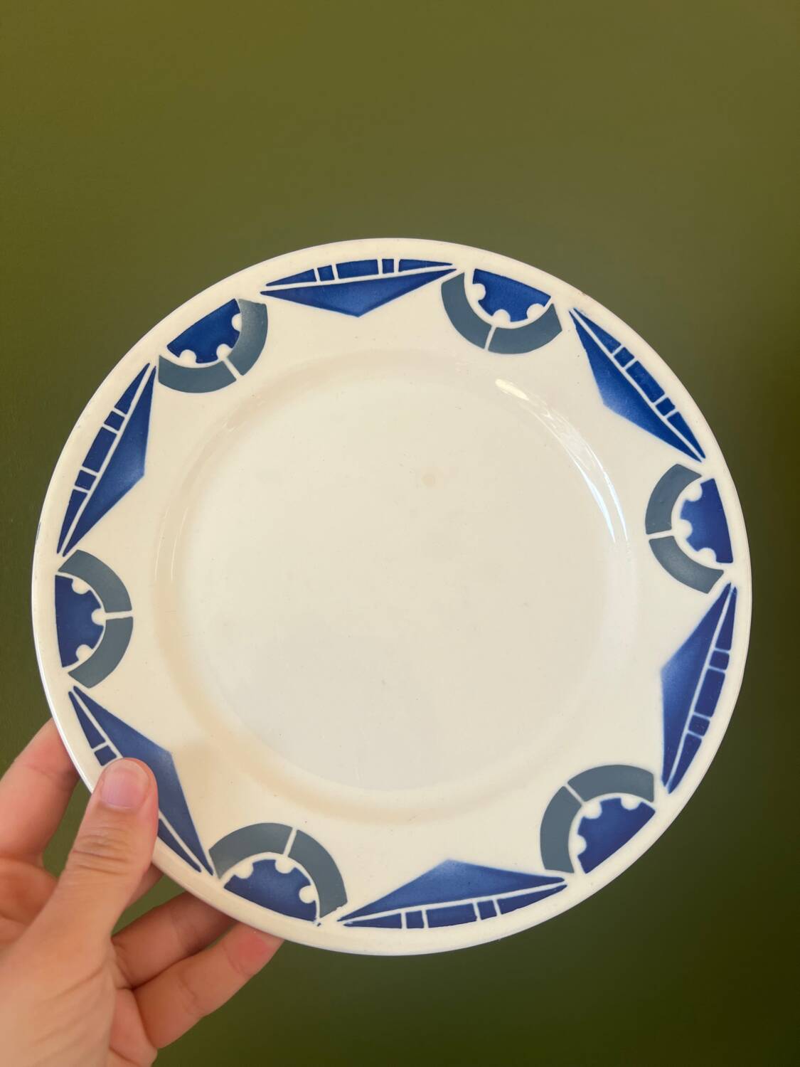 Badonvillier dessert plate