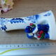 Vintage Small Porcelain Vase Delf Blue and White Heart Shape