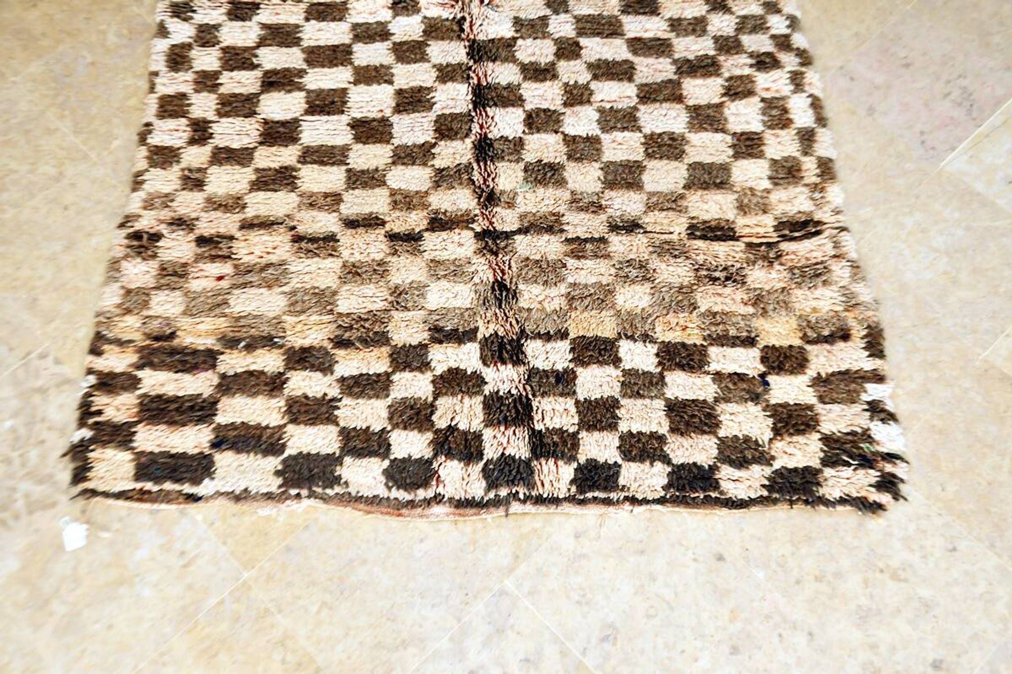 Vintage Zemmour Berber rug
