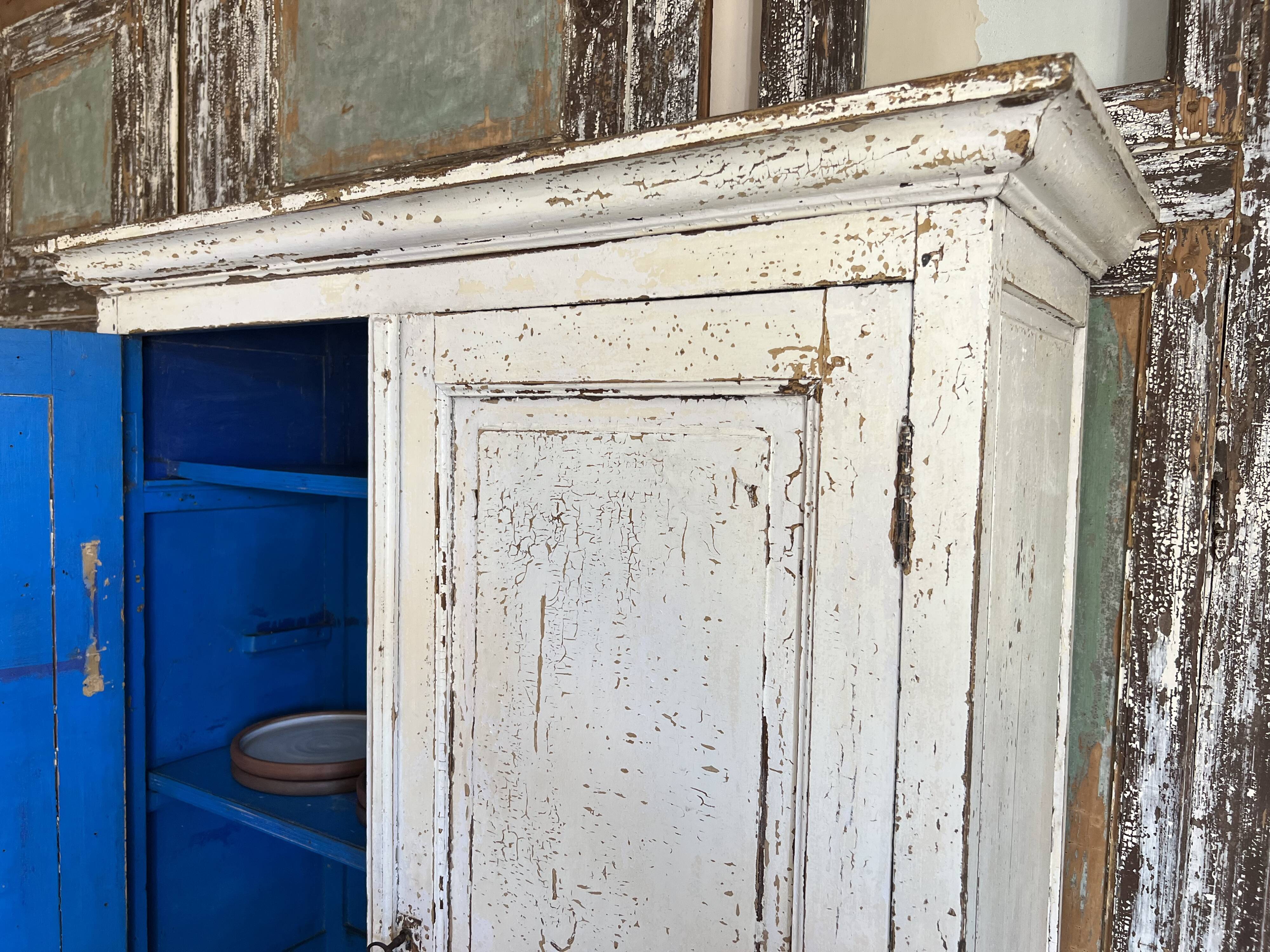 Patinated cabinet