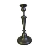 Pewter candle holder