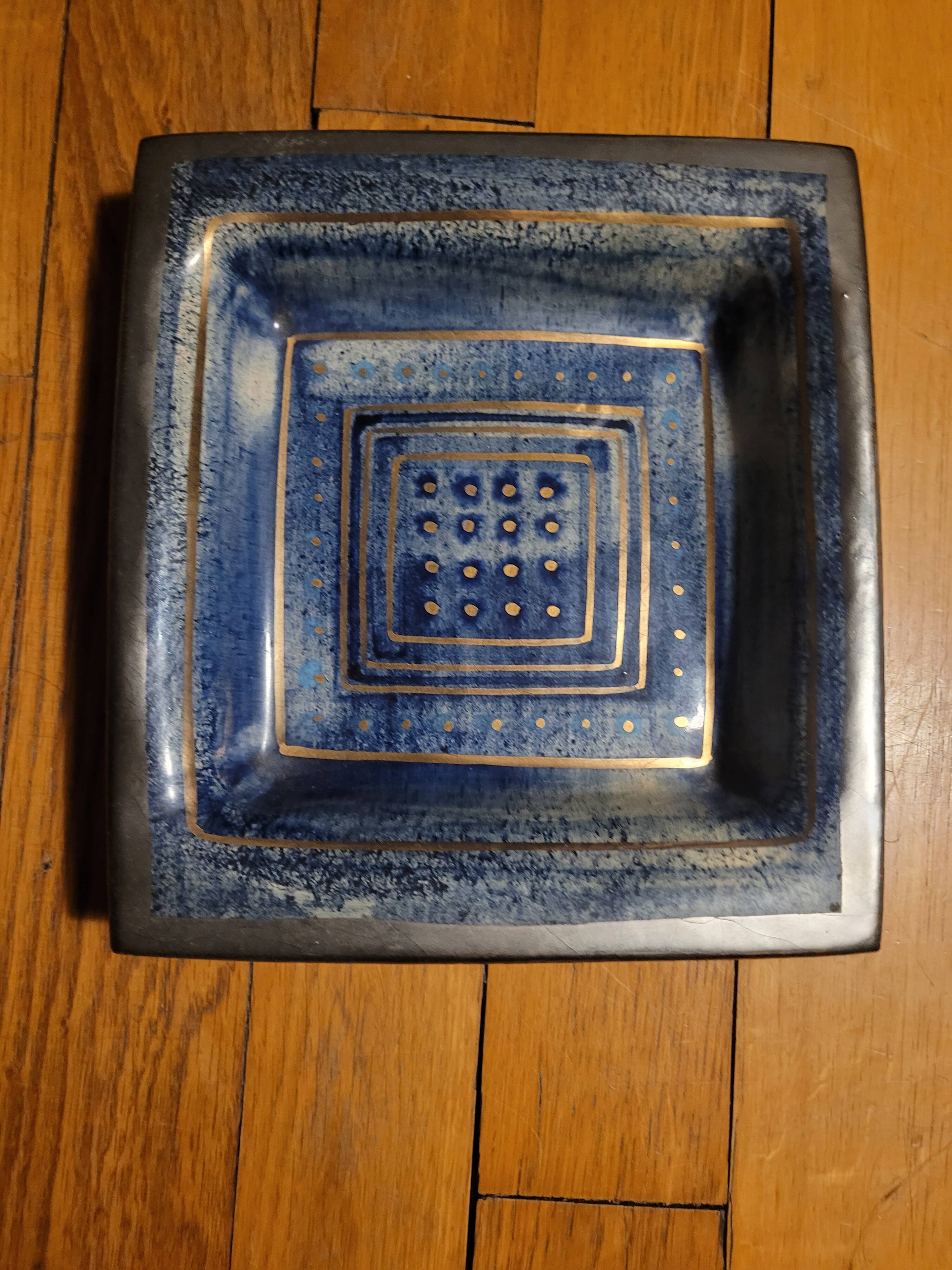 Pelletier ceramic trinket tray