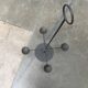 Vintage Brutalist Metal Candle Holder