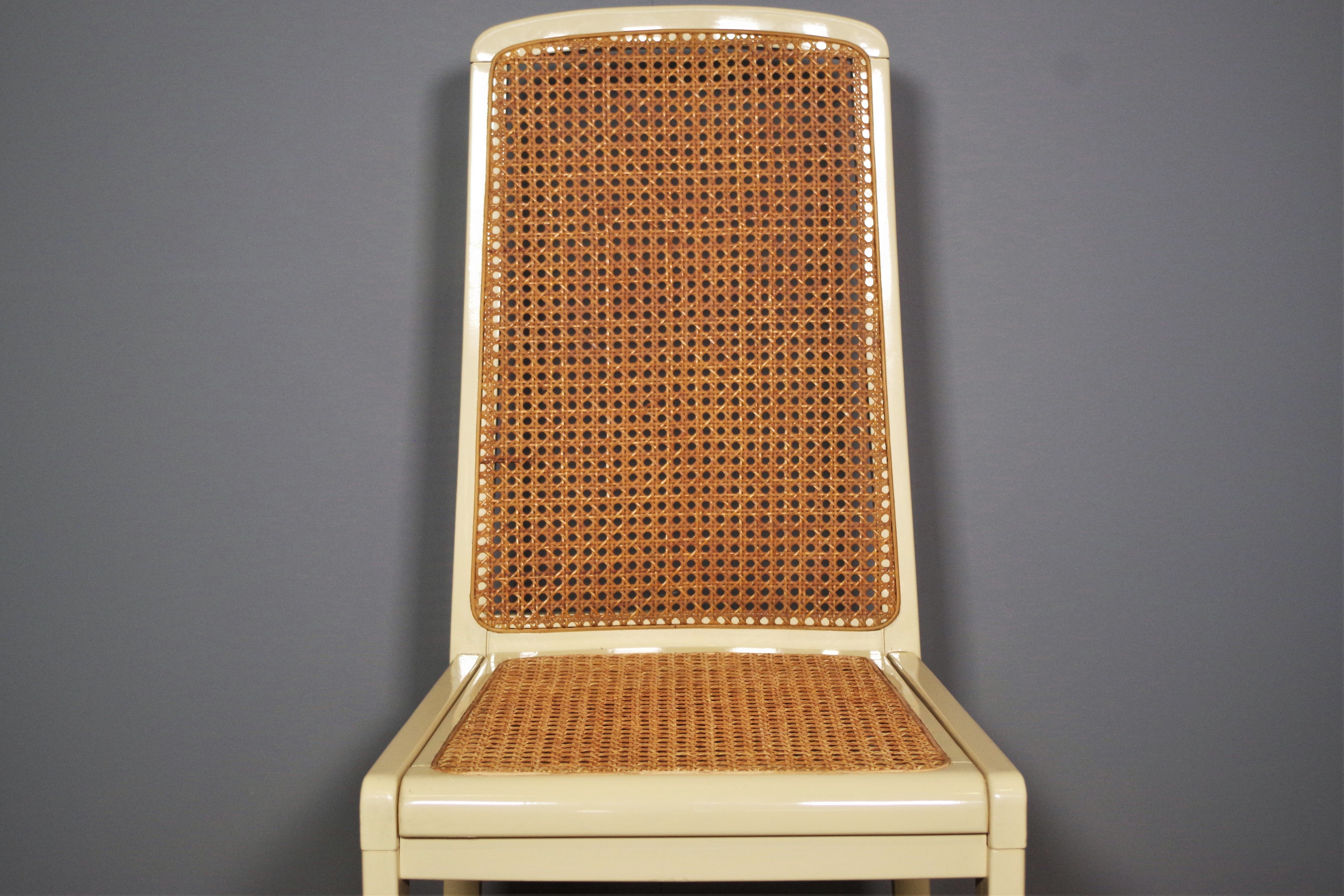 Table and 6 chairs by Mario Sabot from the 70s