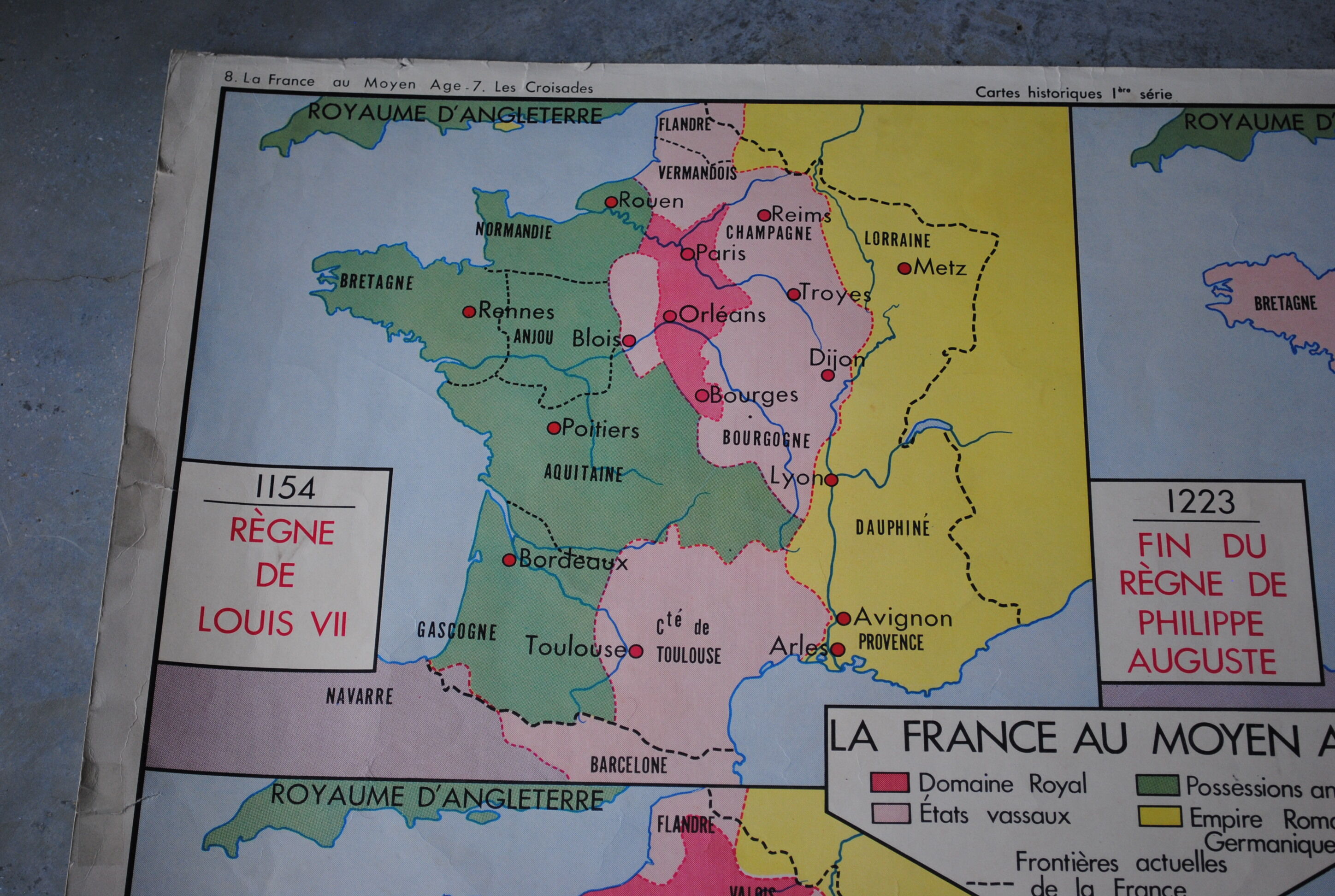Card school Nightingale the France in the middle age and the Crusades