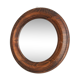 Miroir rond en bois - 35cm
