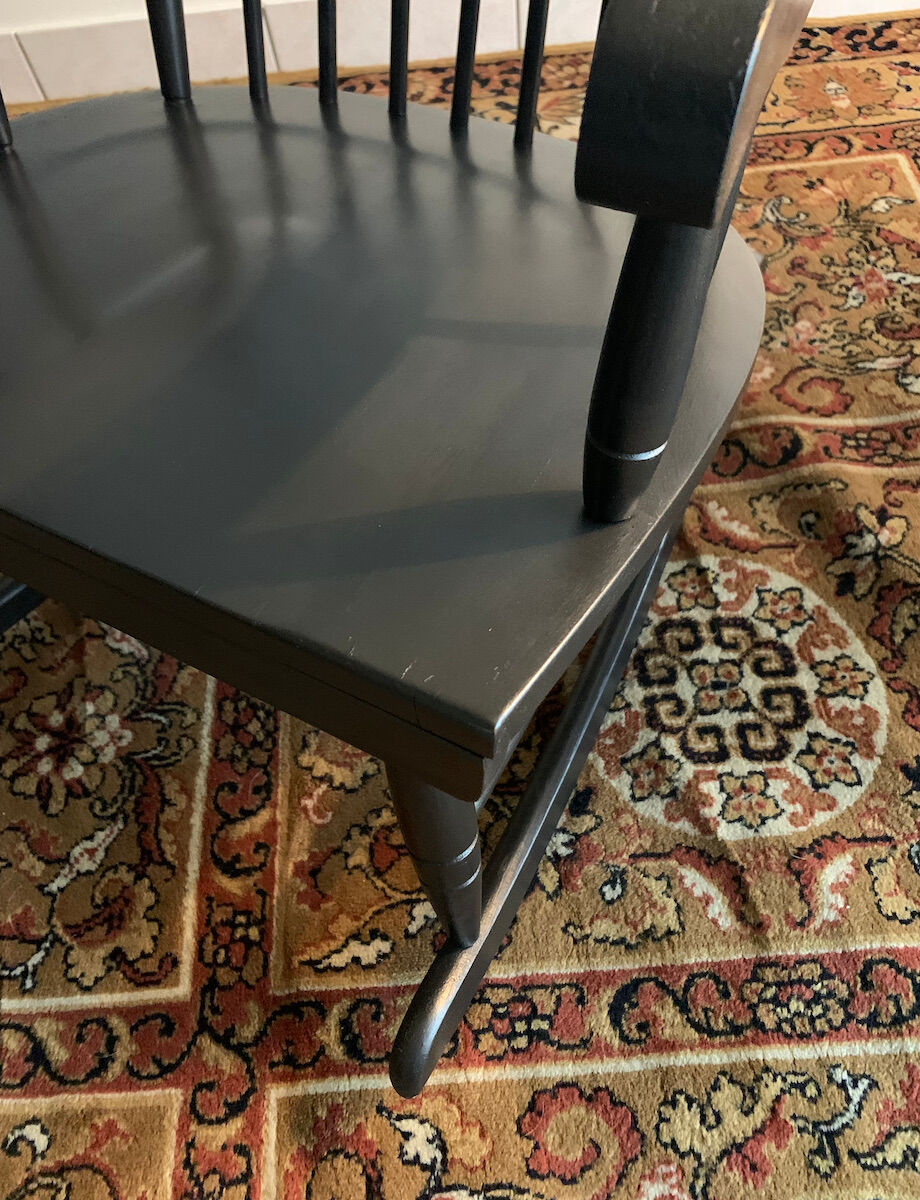 Rocking-chair noir