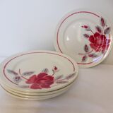 5 assiettes dessert vintage du Moulin des Loups et Orchies (210674)