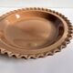 Pie dish barbotine