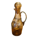 Vintage 1960s bubble glass carafe
