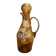 Vintage 1960s bubble glass carafe