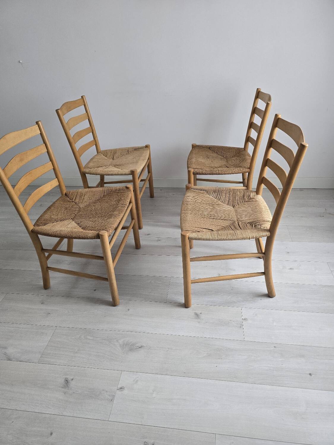 4× Chaises de salle à manger Fritz Hansen