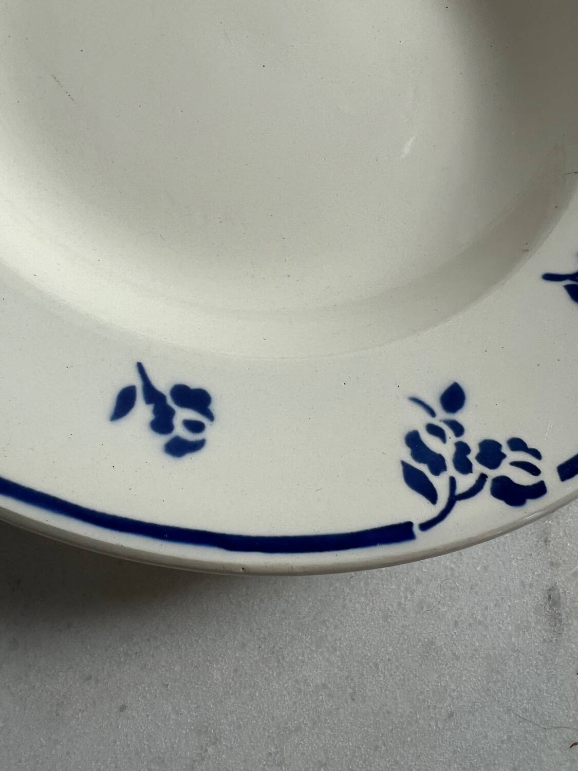 Digoin & Sarreguemines France Plate