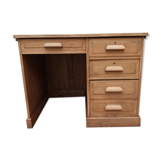 Solid oak desk counter