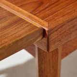 Restored teak dining table by henry kjærnulf for vejle mk9395