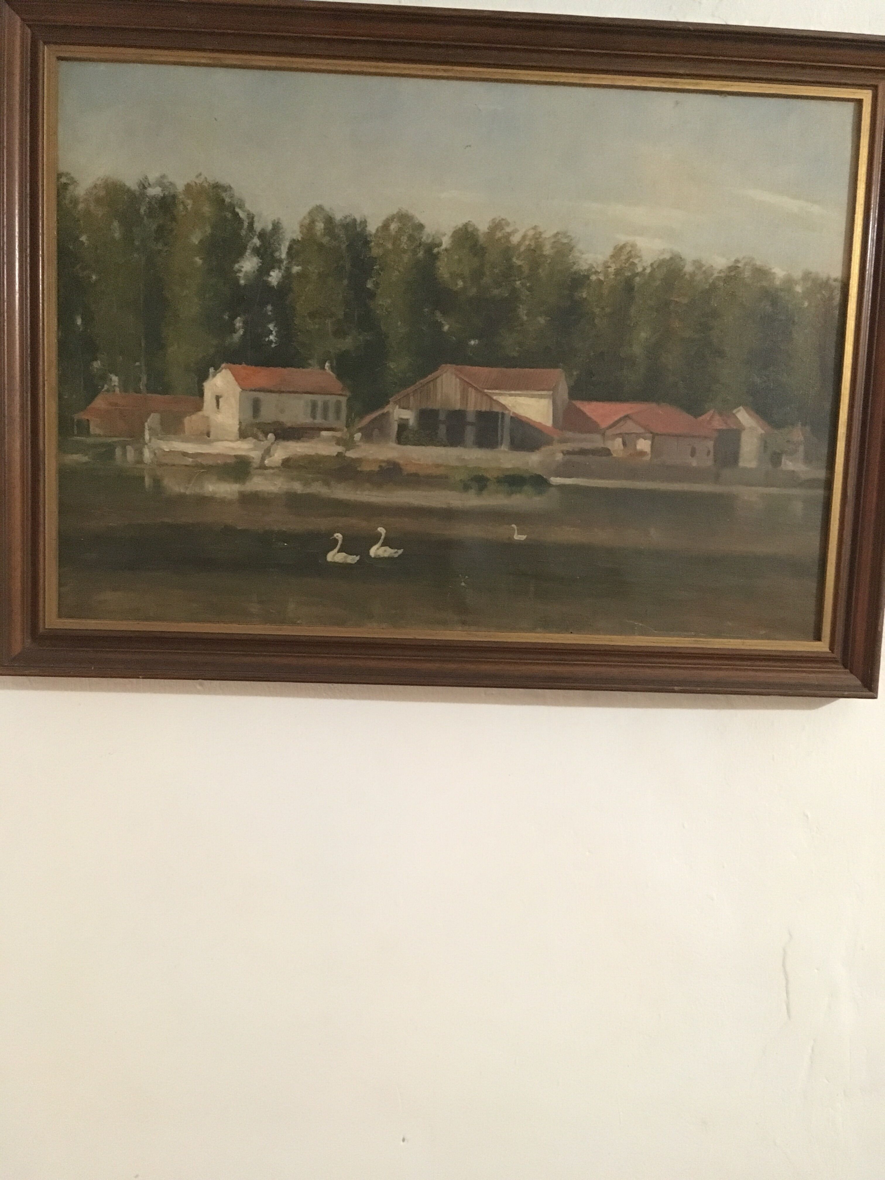 Table 'farm at the edge of water"