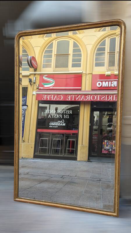 Mirror Louis Philippe 203x125cm