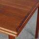 Vintage teak dining table 4-6 pers Danish design kitchen table 60s