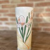 Vintage iris vase