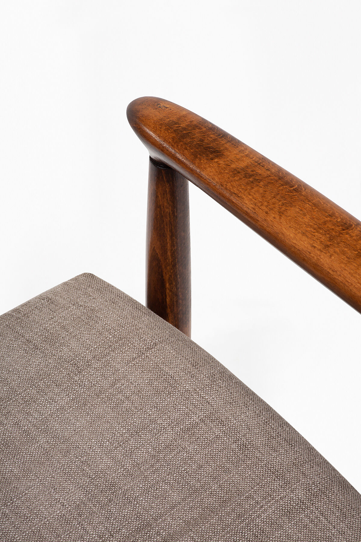 Pair of gfm-64 armchairs from 1960s