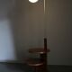 Art Deco floor lamp with shelves, Czechoslovakia, 1930s