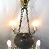 Lustre empire à 4 lumières