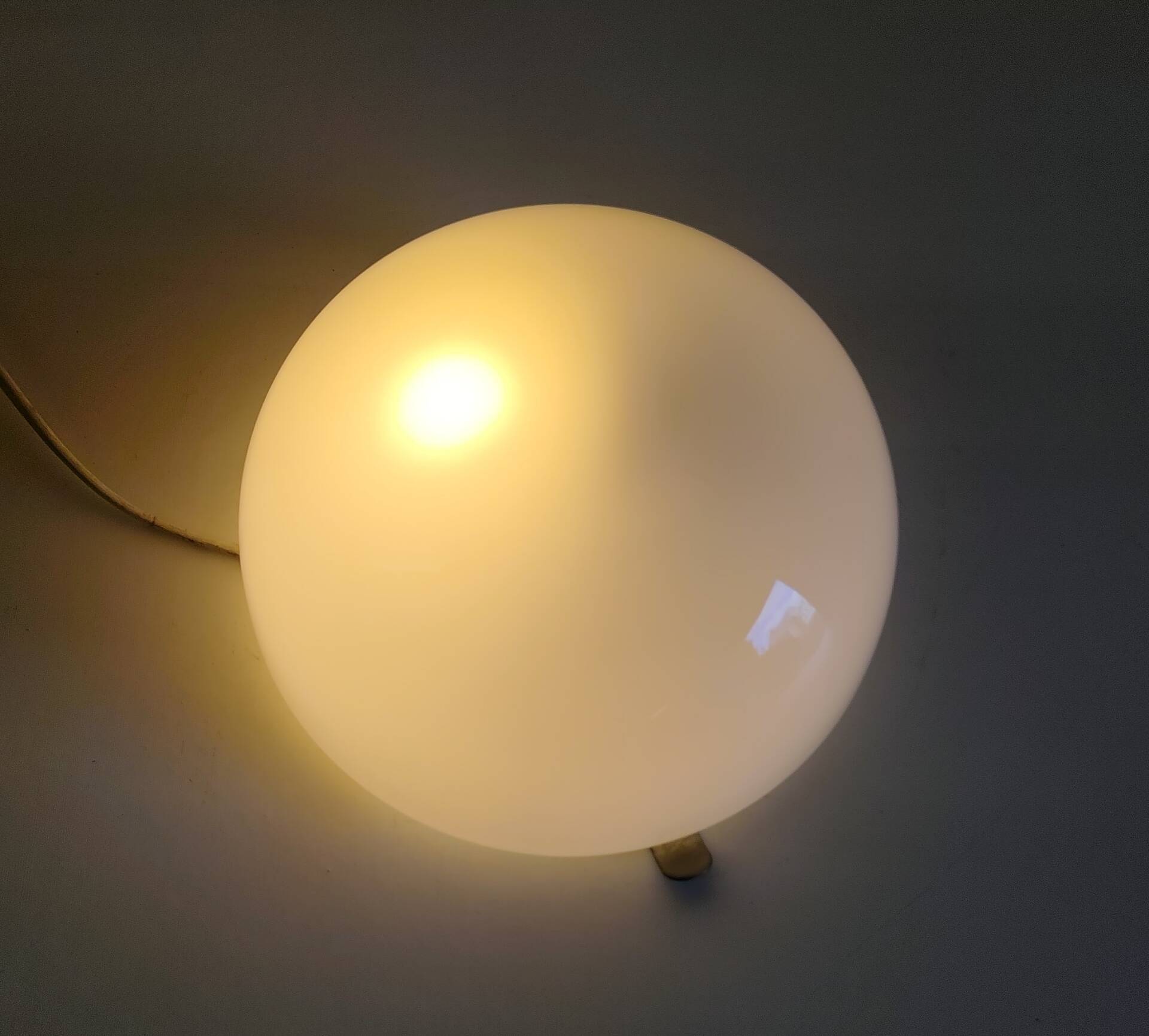 Ceiling light or globe wall lamp - mid 20th century