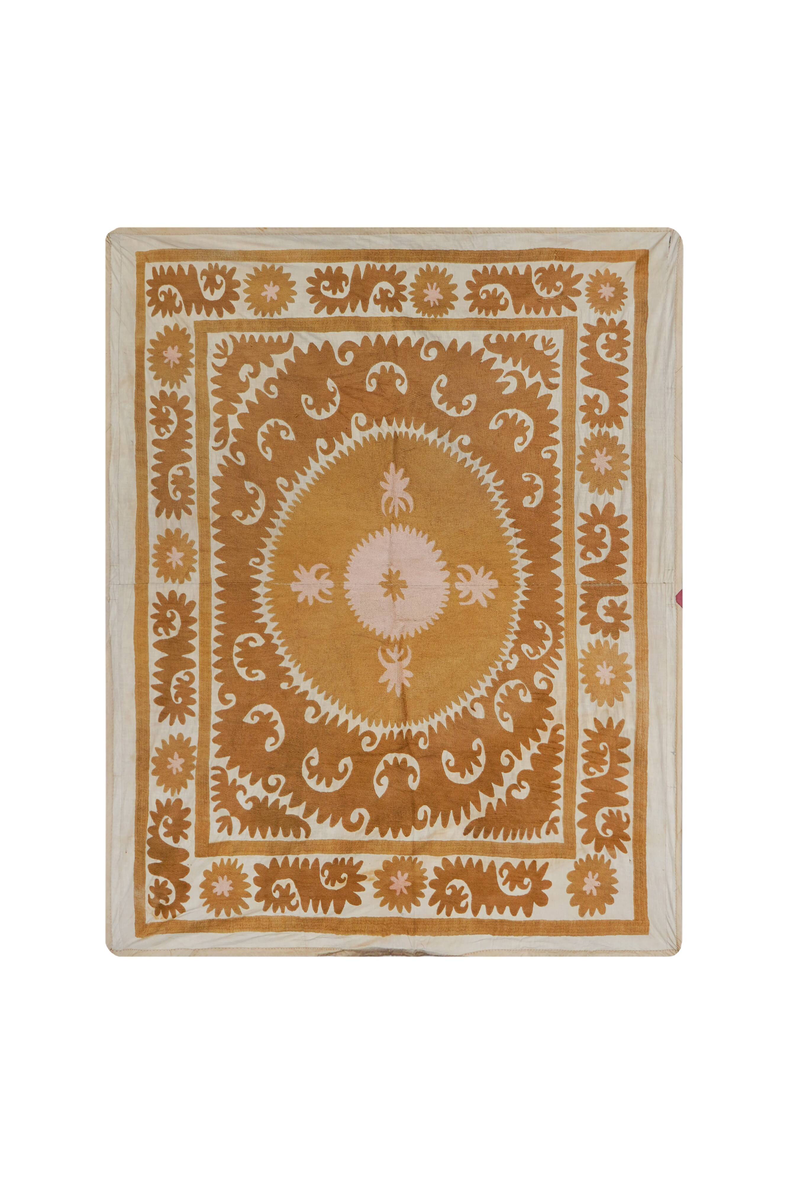 Hand-knotted rug, vintage Turkish rug 133x158 cm